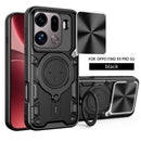 OPPO Find X9 Pro Ring Kickstand Case w/ Camera Cover