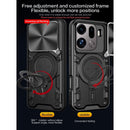OPPO Find X9 Pro Ring Kickstand Case w/ Camera Cover