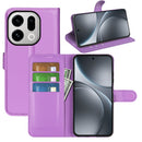 OPPO Find X9 PU Wallet Case [Purple]