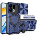 OPPO Find X9 Ring Kickstand Case w/ Camera Cover [Navy]