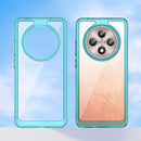 OPPO Reno 12 F Soft TPU Bumper Case (Clear Blue) 7