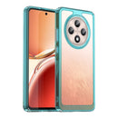 OPPO Reno 12 F Soft TPU Bumper Case (Clear Blue) 1