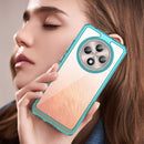 OPPO Reno 12 F Soft TPU Bumper Case (Clear Blue) 6