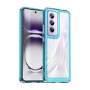 OPPO Reno 12 Pro Soft TPU Bumper Case (Clear Blue) 1