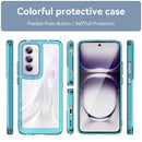 OPPO Reno 12 Pro Soft TPU Bumper Case (Clear Blue) 8