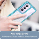 OPPO Reno 12 Pro Soft TPU Bumper Case (Clear Blue) 4