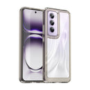 OPPO Reno 12 Pro Soft TPU Bumper Case (Clear Grey) 1