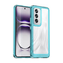 OPPO Reno 12 Soft TPU Bumper Case (Clear Blue) 1