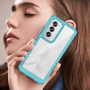 OPPO Reno 12 Soft TPU Bumper Case (Clear Blue) 6