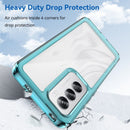 OPPO Reno 12 Soft TPU Bumper Case (Clear Blue) 2