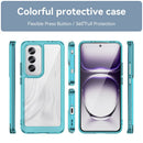 OPPO Reno 12 Soft TPU Bumper Case (Clear Blue) 8
