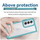 OPPO Reno 12 Soft TPU Bumper Case (Clear Blue) 3