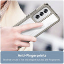 OPPO Reno 12 Soft TPU Bumper Case (Clear Grey) 4