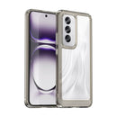 OPPO Reno 12 Soft TPU Bumper Case (Clear Grey) 1