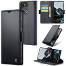 OPPO Reno 13 5G CaseMe Retro Wallet Case [Black] 1