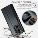 OPPO Reno 13 5G CaseMe Retro Wallet Case [Black] 5