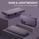 OPPO Reno 13 5G CaseMe Retro Wallet Case [Purple] 8