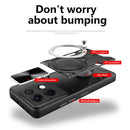 OPPO Reno 13 5G Ring Kickstand Case w/ Camera Cover [Black]