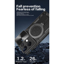 OPPO Reno 13 5G Ring Kickstand Case w/ Camera Cover [Black]