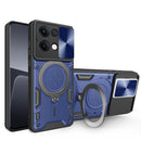OPPO Reno 13 5G Ring Kickstand Case w/ Camera Cover [Navy] 1