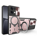 OPPO Reno 13 5G Ring Kickstand Case w/ Camera Cover [Rose