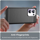 OPPO Reno 13 F 5G Carbon Fibre Brushed Case [Black] 4