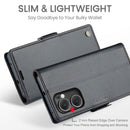 OPPO Reno 13 F 5G CaseMe Retro Wallet Case [Black] 2