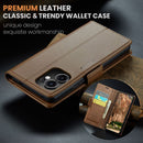 OPPO Reno 13 F 5G CaseMe Retro Wallet Case [Brown] 6