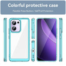 OPPO Reno 13 F 5G Soft TPU Bumper Case [Clear Blue] 8