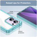 OPPO Reno 13 F 5G Soft TPU Bumper Case [Clear Blue] 5