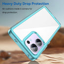 OPPO Reno 13 F 5G Soft TPU Bumper Case [Clear Blue] 2