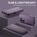 OPPO Reno 13 Pro 5G CaseMe Retro Wallet Case [Purple] 8