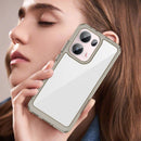 OPPO Reno 13 Pro 5G Soft TPU Bumper Case [Clear Grey] 6