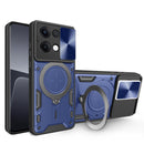 OPPO Reno 13 5G  Ring Kickstand Case w/ Camera Cover [Navy]