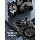 OPPO Reno 13F 5G Ring Kickstand Case w/ Camera Cover