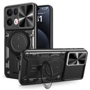OPPO Reno 13Pro 5G Ring Kickstand Case w/ Camera Cover