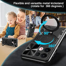 OPPO Reno 13Pro 5G  Ring Kickstand Case w/ Camera Cover [Navy]