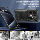 OPPO Reno 13Pro 5G  Ring Kickstand Case w/ Camera Cover [Purple]