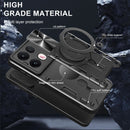 OPPO Reno 13Pro 5G  Ring Kickstand Case w/ Camera Cover [Black]