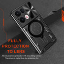 OPPO Reno 13Pro 5G  Ring Kickstand Case w/ Camera Cover [Purple]