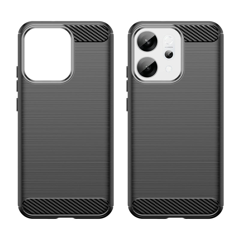 OPPO Reno14 Carbon Fibre Brushed Case [Black]