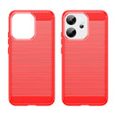 OPPO Reno14 Carbon Fibre Brushed Case [Red]