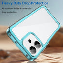 OPPO Reno14 F 5G Soft TPU Bumper Case [Clear Blue] 2