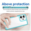 OPPO Reno14 F 5G Soft TPU Bumper Case [Clear Blue] 3