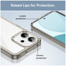 OPPO Reno14 F 5G Soft TPU Bumper Case [Clear Grey] 5