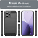 OPPO Reno14 F 5G Carbon Fibre Brushed Case [Black]