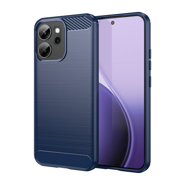 OPPO Reno14 F 5G Carbon Fibre Brushed Case [Navy]