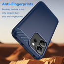 OPPO Reno14 F 5G Carbon Fibre Brushed Case [Navy]
