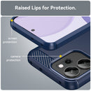 OPPO Reno14 F 5G Carbon Fibre Brushed Case [Navy]