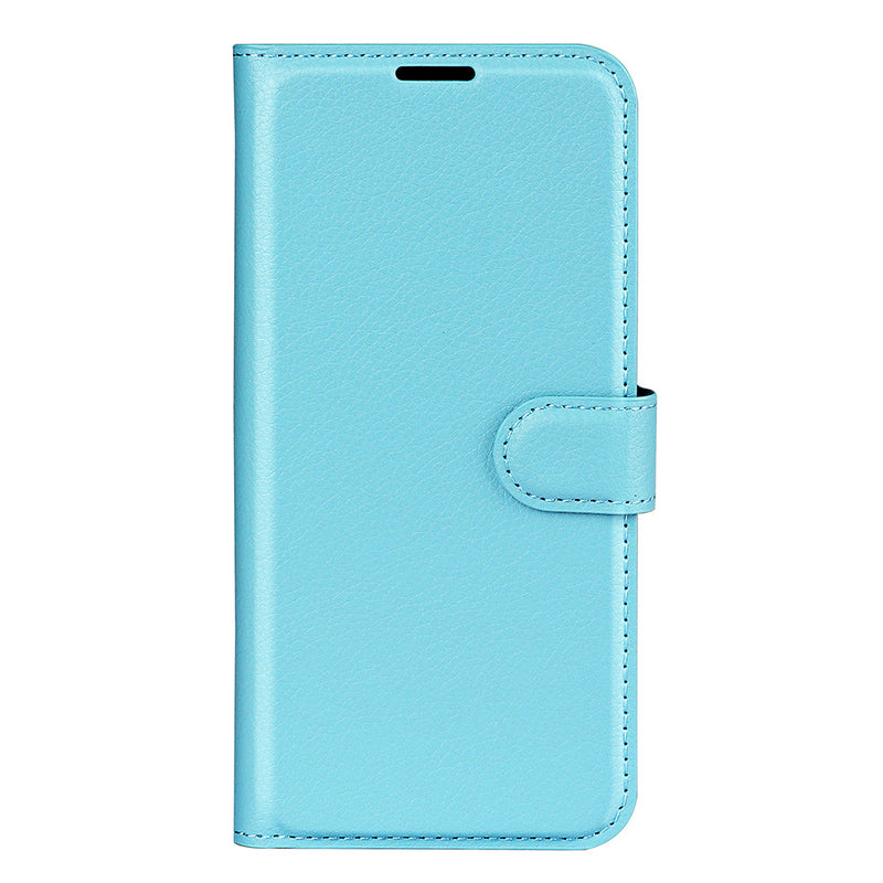 OPPO Reno14 F PU Wallet Case [LightBlue]